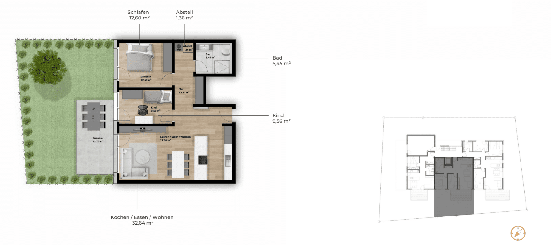Prenájom bytu 3-izbový 90 m², Wassertrüdingen, Bavorsko Prenájom bytu 3-izbový 90 m², Wassertrüdingen, Bavorsko