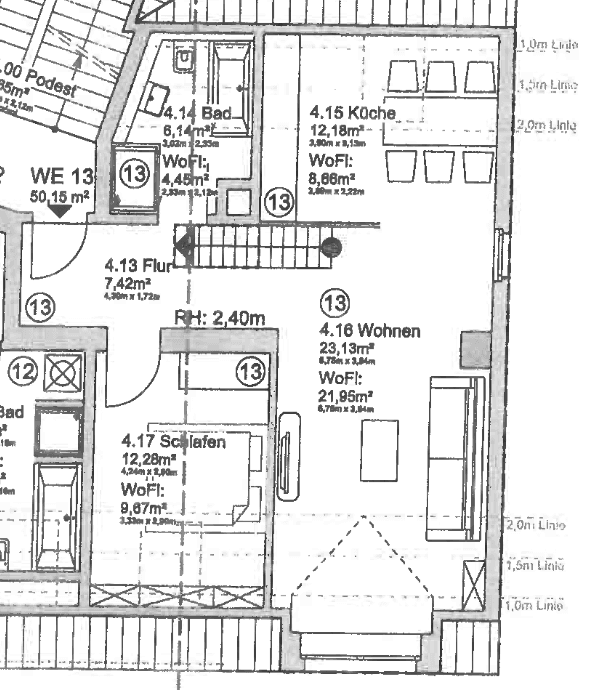 Predaj bytu 3-izbový 63 m², Markkleeberg, Sasko Predaj bytu 3-izbový 63 m², Markkleeberg, Sasko