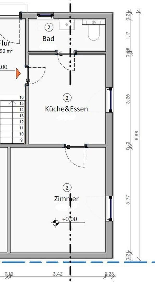 Prenájom bytu 2-izbový 28 m², Stuttgart, Bádensko-Wurttembersko Prenájom bytu 2-izbový 28 m², Stuttgart, Bádensko-Wurttembersko