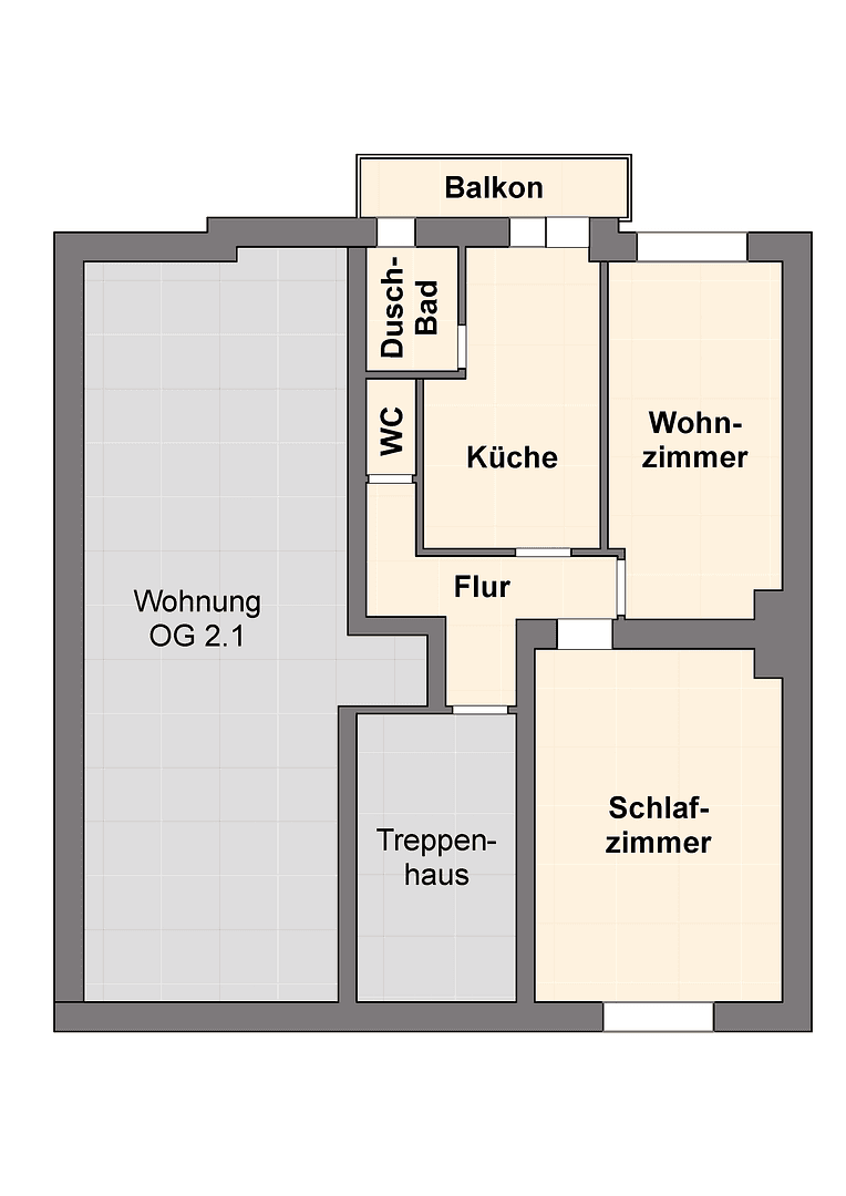 Prenájom bytu 2-izbový 55 m², Essen, Severné Porýnie - Westfálsko Prenájom bytu 2-izbový 55 m², Essen, Severné Porýnie - Westfálsko