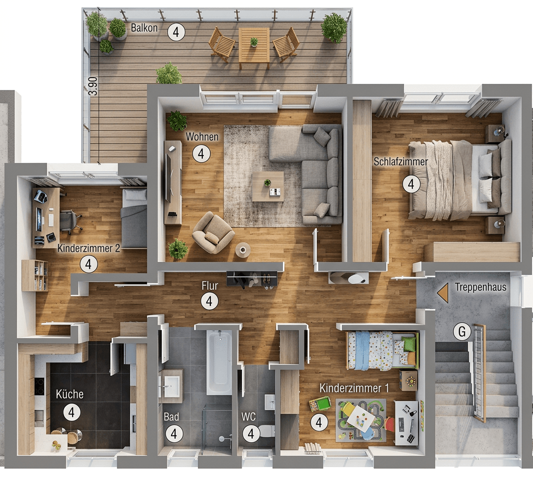 Predaj bytu 4-izbový 105 m², Baden-Baden, Bádensko-Wurttembersko Predaj bytu 4-izbový 105 m², Baden-Baden, Bádensko-Wurttembersko