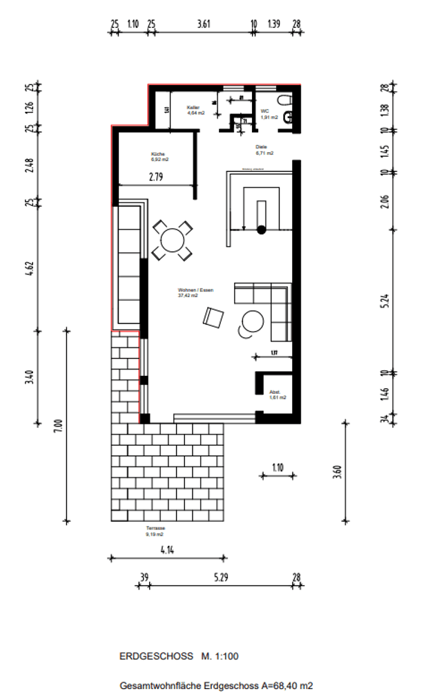 Predaj bytu 4-izbový 143 m², Aidlingen, Bádensko-Wurttembersko Predaj bytu 4-izbový 143 m², Aidlingen, Bádensko-Wurttembersko