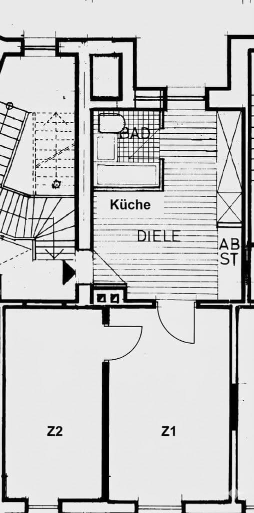 Prenájom bytu 2-izbový 50 m², Huldastraße 19a, Wuppertal, Severné Porýnie - Westfálsko Prenájom bytu 2-izbový 50 m², Huldastraße 19a, Wuppertal, Severné Porýnie - Westfálsko