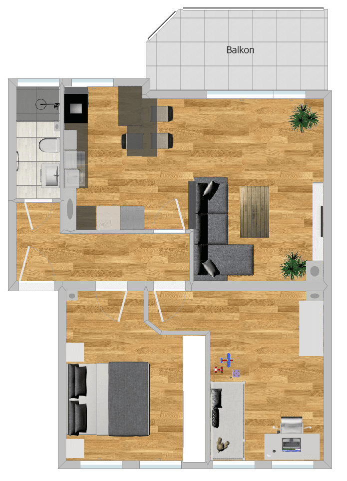 Prenájom bytu 3-izbový 66 m², Werderstr. 16, Hannover, Dolné Sasko Prenájom bytu 3-izbový 66 m², Werderstr. 16, Hannover, Dolné Sasko