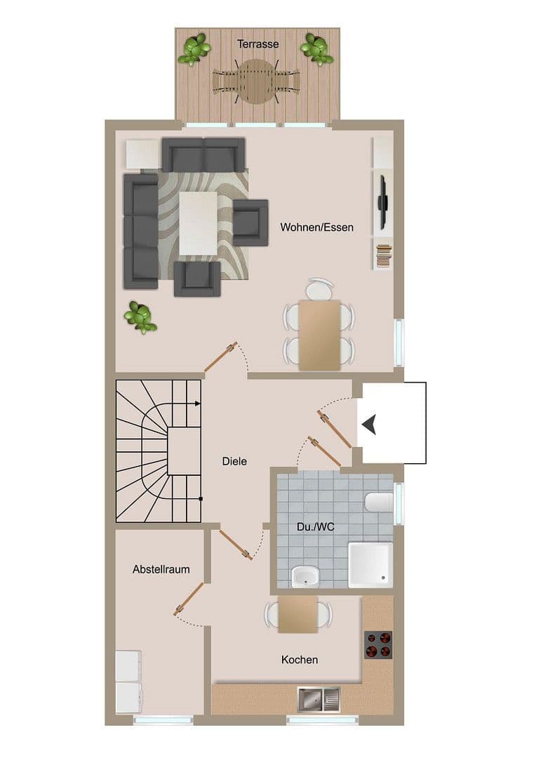 Prenájom domu 97 m², pozemek 3.700 m², An der Landwehr 31, Bielefeld an der Landwehr, Severné Porýnie - Westfálsko Prenájom domu 97 m², pozemek 3.700 m², An der Landwehr 31, Bielefeld an der Landwehr, Severné Porýnie - Westfálsko