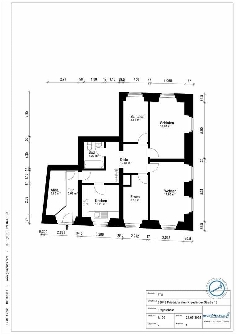 Predaj bytu 4-izbový 92 m², Kreuzlingerstrasse 18, Friedrichshafen, Bádensko-Wurttembersko Predaj bytu 4-izbový 92 m², Kreuzlingerstrasse 18, Friedrichshafen, Bádensko-Wurttembersko