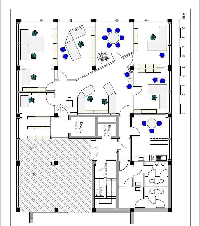 Prenájom kancelárie 194 m², Mengendamm 12, Hannover, Dolné Sasko Prenájom kancelárie 194 m², Mengendamm 12, Hannover, Dolné Sasko