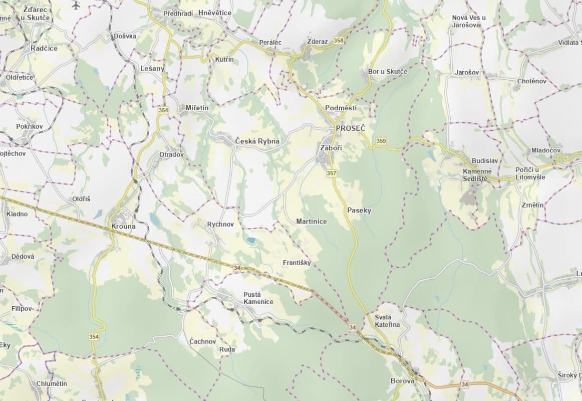 Predaj pozemku 25.533 m², Krouna, Pardubický kraj Predaj pozemku 25.533 m², Krouna, Pardubický kraj