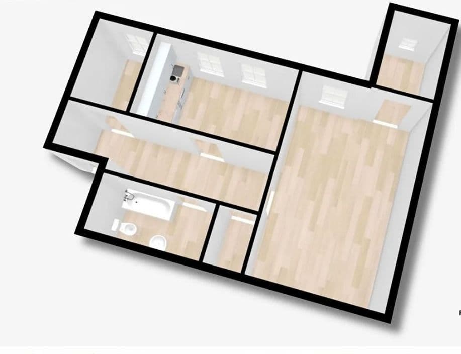 Prenájom bytu 1-izbový 56 m², Tovární, Plzeň, Plzeňský kraj Prenájom bytu 1-izbový 56 m², Tovární, Plzeň, Plzeňský kraj