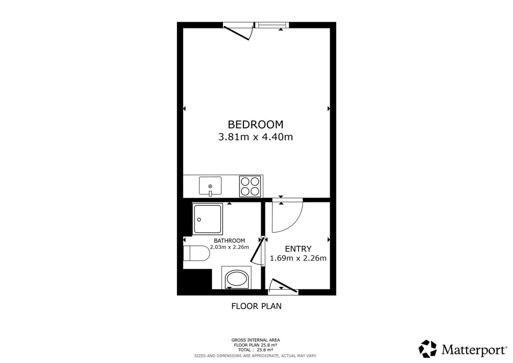 Prenájom bytu 1-izbový 25 m², Novovysočanská, Praha, Praha Prenájom bytu 1-izbový 25 m², Novovysočanská, Praha, Praha