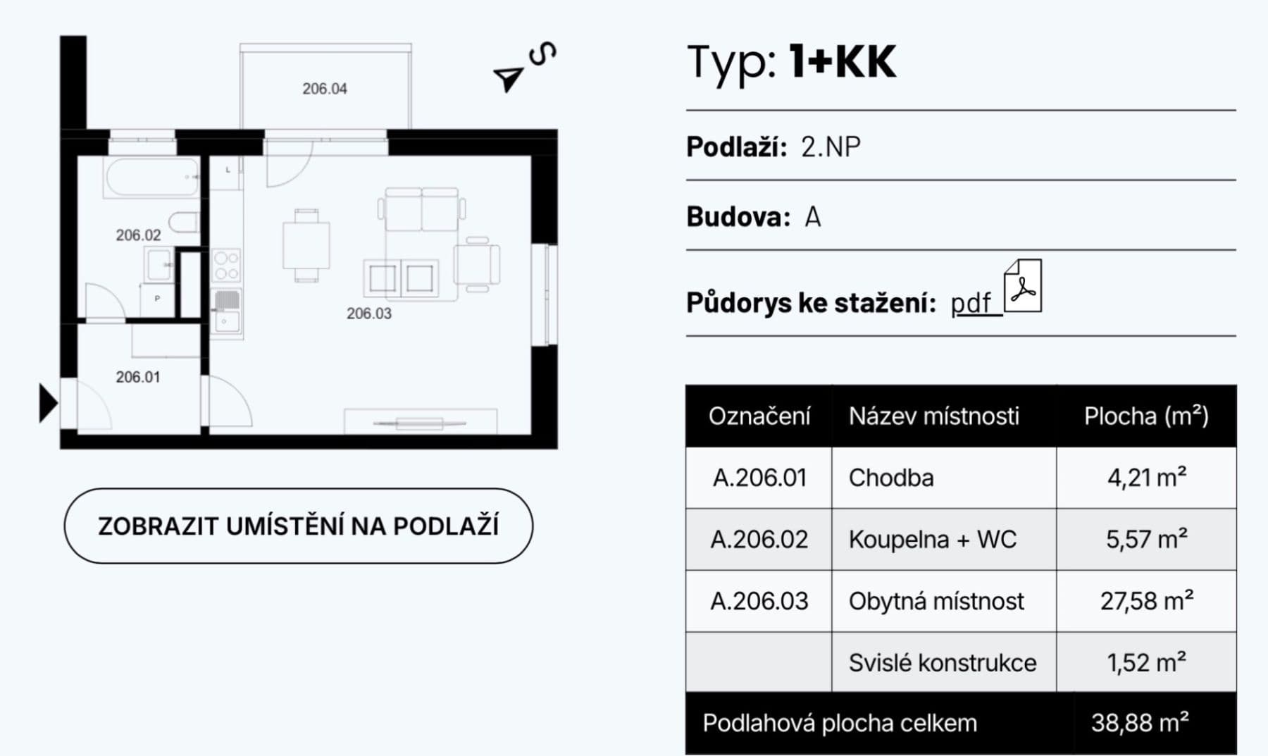 Prenájom bytu 1-izbový 39 m², Na Průhonu, Plzeň, Plzeňský kraj Prenájom bytu 1-izbový 39 m², Na Průhonu, Plzeň, Plzeňský kraj