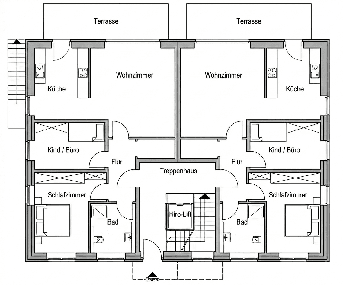 Prenájom bytu 3-izbový 79 m², Schiller Str. 41, Bielefeld, Severné Porýnie - Westfálsko Prenájom bytu 3-izbový 79 m², Schiller Str. 41, Bielefeld, Severné Porýnie - Westfálsko