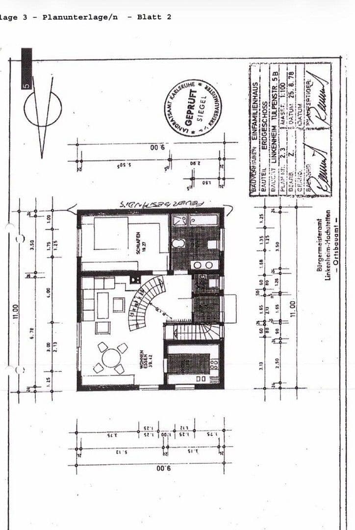 Predaj domu 150 m², pozemek 343 m², Tulpenstraße 5b, Linkenheim-Hochstetten, Bádensko-Wurttembersko Predaj domu 150 m², pozemek 343 m², Tulpenstraße 5b, Linkenheim-Hochstetten, Bádensko-Wurttembersko