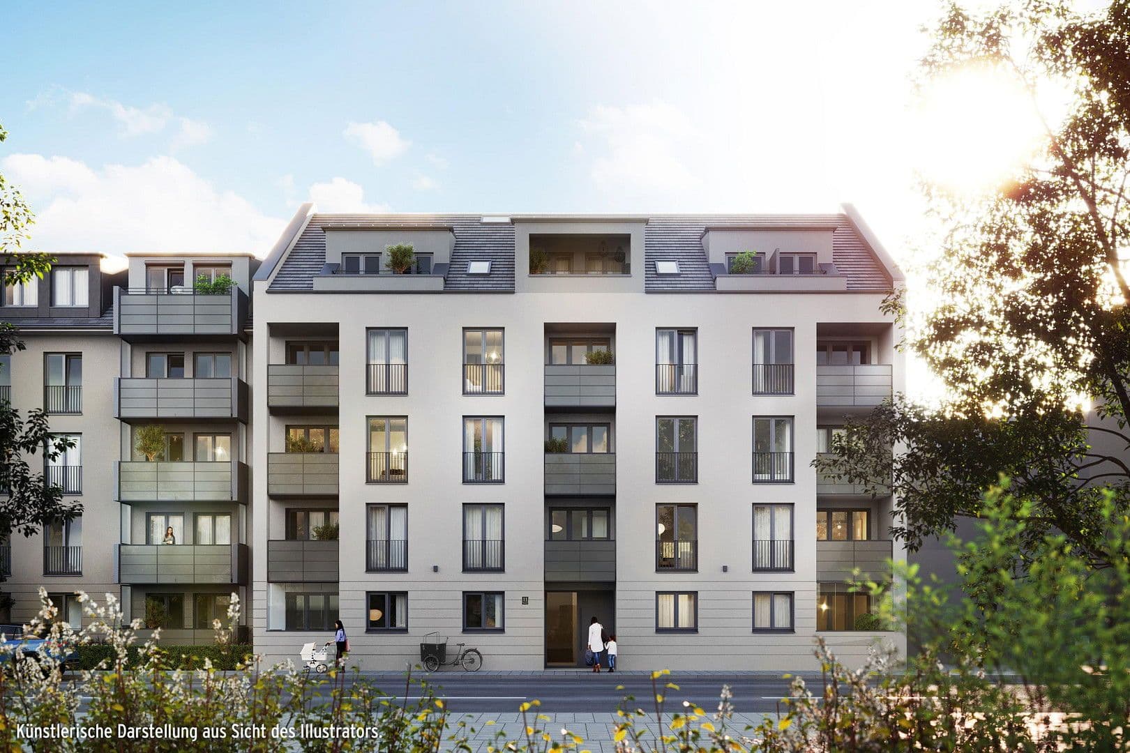Predaj bytu 3-izbový 82 m², Nestroystraße 13, München, Bavorsko Predaj bytu 3-izbový 82 m², Nestroystraße 13, München, Bavorsko
