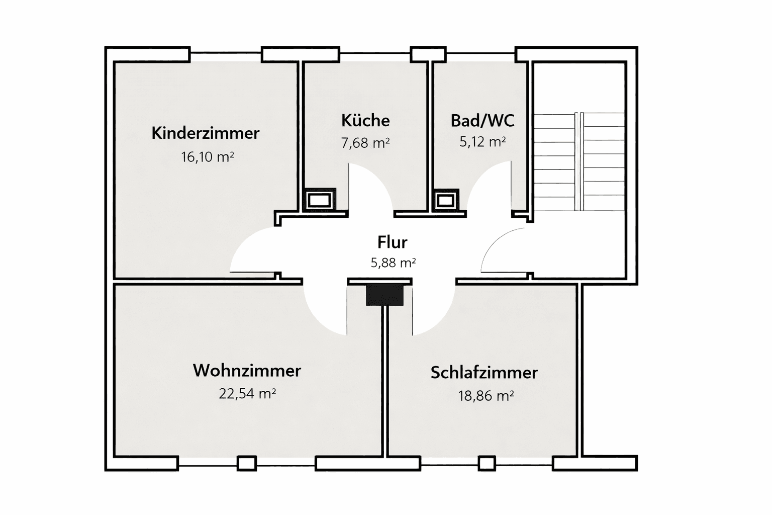 Prenájom bytu 3-izbový 76 m², Stuttgart, Bádensko-Wurttembersko Prenájom bytu 3-izbový 76 m², Stuttgart, Bádensko-Wurttembersko