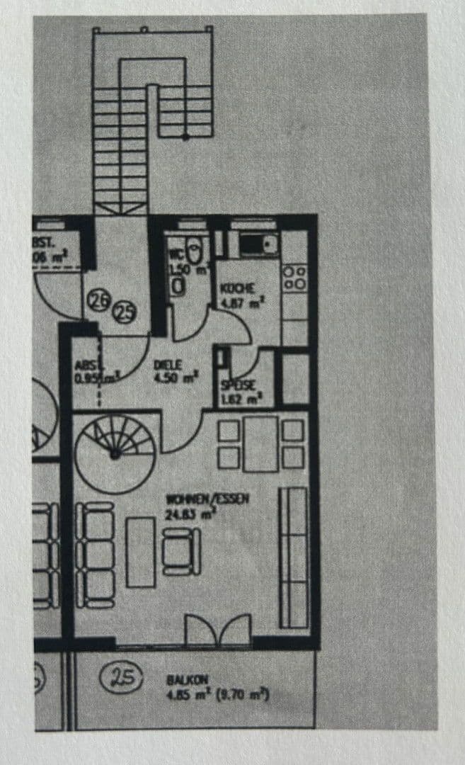 Predaj bytu 3-izbový 74 m², Königsbrunn, Bavorsko Predaj bytu 3-izbový 74 m², Königsbrunn, Bavorsko