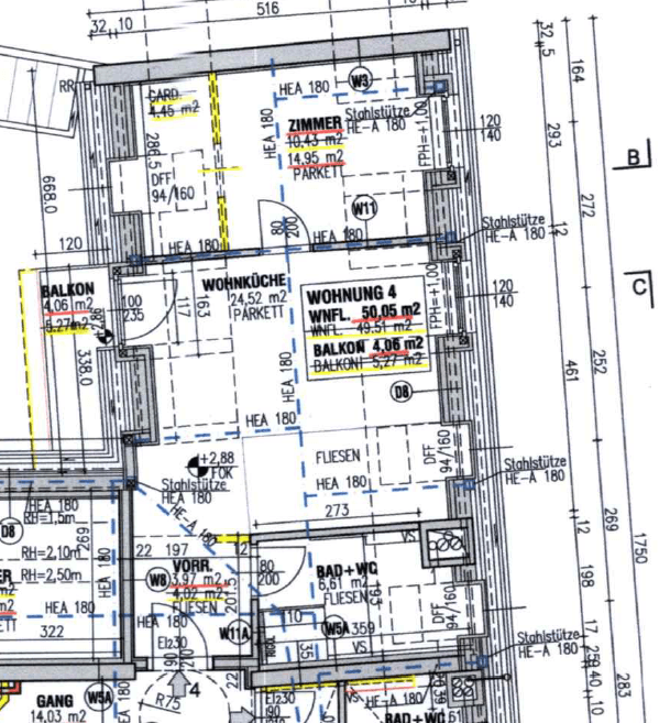 Prenájom bytu 1-izbový 50 m², Oberlaaer Str 85, Wien, Viedeň Prenájom bytu 1-izbový 50 m², Oberlaaer Str 85, Wien, Viedeň
