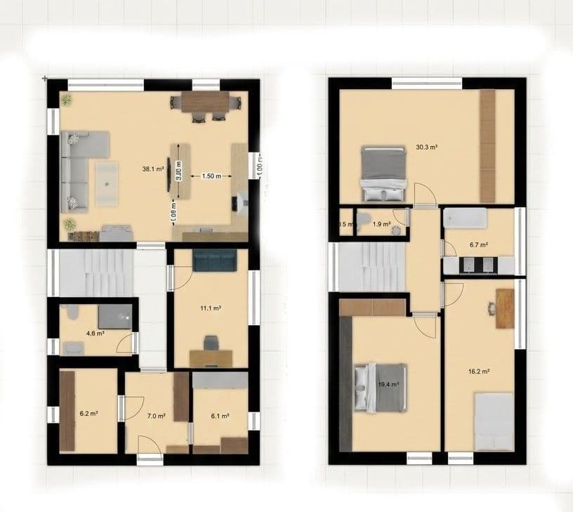 Prenájom domu 160 m², pozemek 926 m², Hradešín, Středočeský kraj Prenájom domu 160 m², pozemek 926 m², Hradešín, Středočeský kraj
