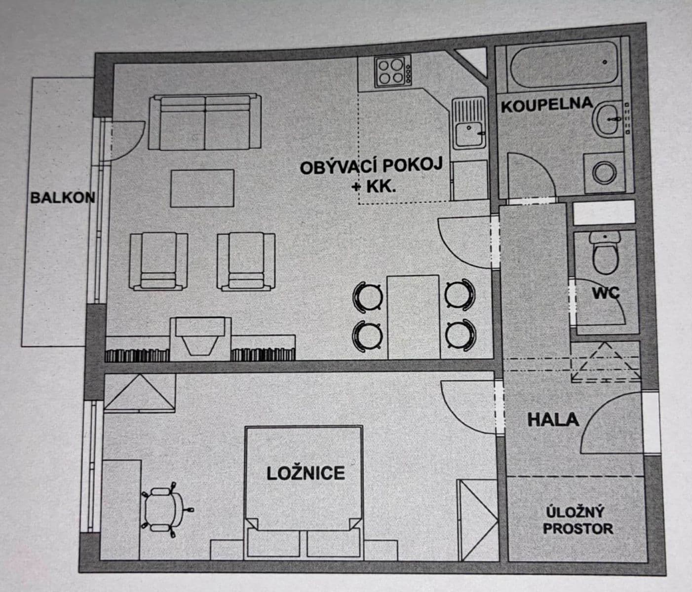 Prenájom bytu 2-izbový 60 m², Blachutova, Praha, Praha Prenájom bytu 2-izbový 60 m², Blachutova, Praha, Praha
