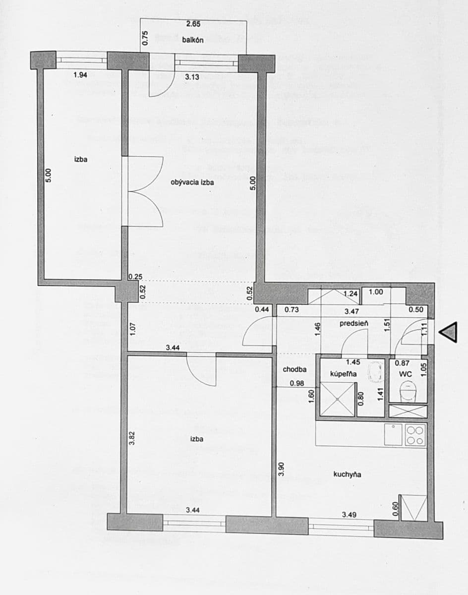 Predaj bytu 3-izbový 65 m², Družicová, Ružinov, Bratislavský kraj Predaj bytu 3-izbový 65 m², Družicová, Ružinov, Bratislavský kraj