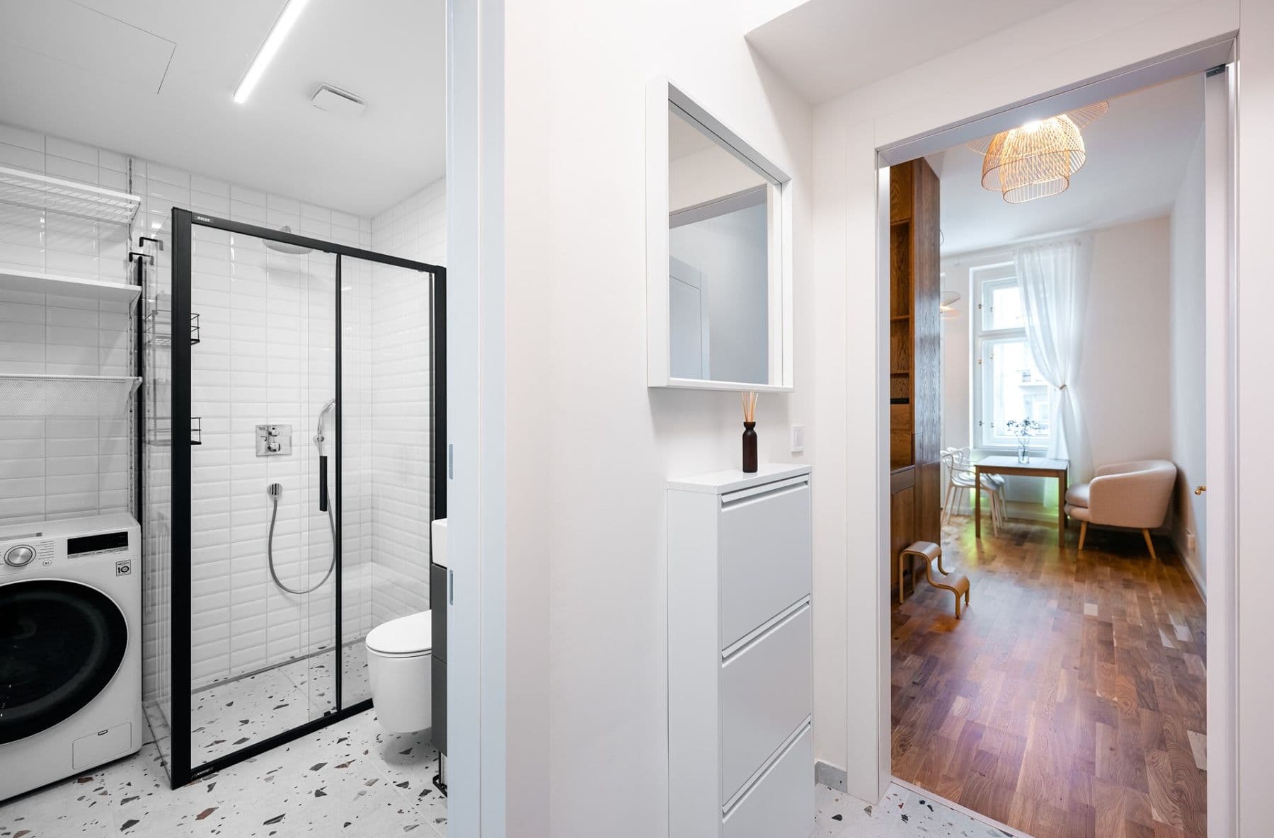 Prenájom bytu 1-izbový 32 m², Ovenecká, Praha, Praha Prenájom bytu 1-izbový 32 m², Ovenecká, Praha, Praha