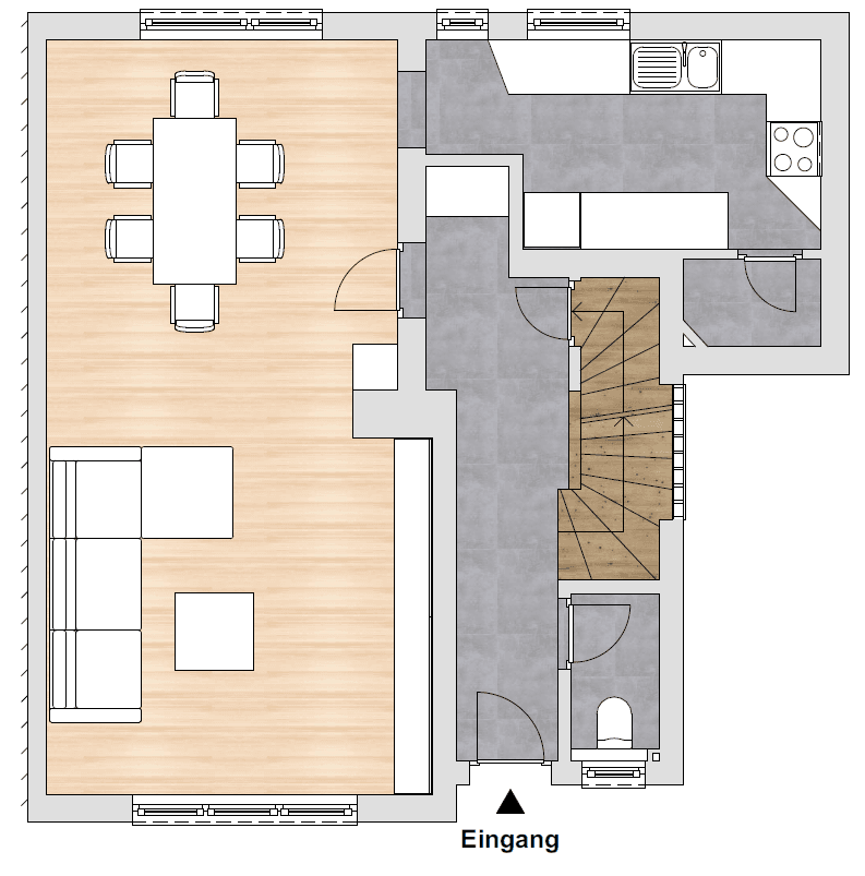Predaj domu 246 m², pozemek 625 m², Sudetenstrasse 2, Lollar, Hesensko Predaj domu 246 m², pozemek 625 m², Sudetenstrasse 2, Lollar, Hesensko