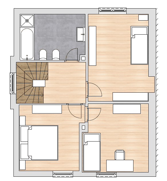 Predaj domu 246 m², pozemek 625 m², Sudetenstrasse 2, Lollar, Hesensko Predaj domu 246 m², pozemek 625 m², Sudetenstrasse 2, Lollar, Hesensko
