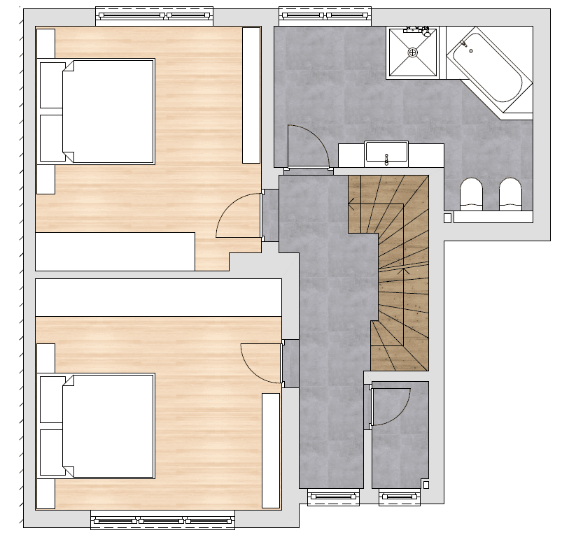 Predaj domu 246 m², pozemek 625 m², Sudetenstrasse 2, Lollar, Hesensko Predaj domu 246 m², pozemek 625 m², Sudetenstrasse 2, Lollar, Hesensko