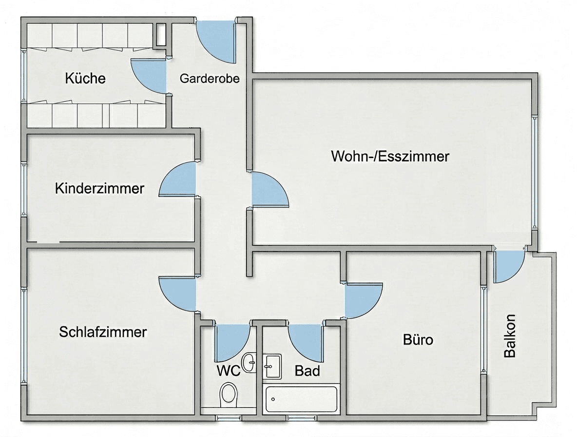 Predaj bytu 4-izbový 88 m², Bartningstr. 10, Darmstadt-Kranichstein, Hesensko Predaj bytu 4-izbový 88 m², Bartningstr. 10, Darmstadt-Kranichstein, Hesensko