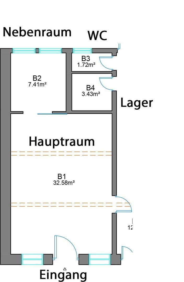 Prenájom kancelárie 45 m², Erlangen, Bavorsko Prenájom kancelárie 45 m², Erlangen, Bavorsko