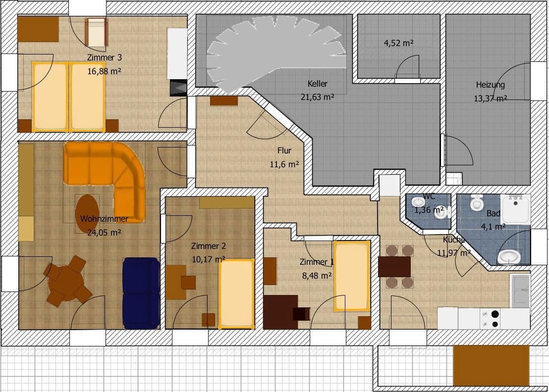 Predaj domu 340 m², pozemek 973 m², Rheinzabern, Porýnie-Falcko Predaj domu 340 m², pozemek 973 m², Rheinzabern, Porýnie-Falcko
