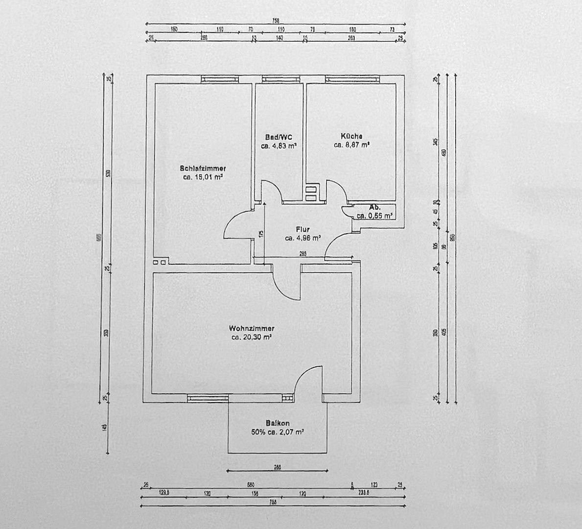 Prenájom bytu 2-izbový 59 m², Kiesselbachstraße 65, Düsseldorf, Severné Porýnie - Westfálsko Prenájom bytu 2-izbový 59 m², Kiesselbachstraße 65, Düsseldorf, Severné Porýnie - Westfálsko