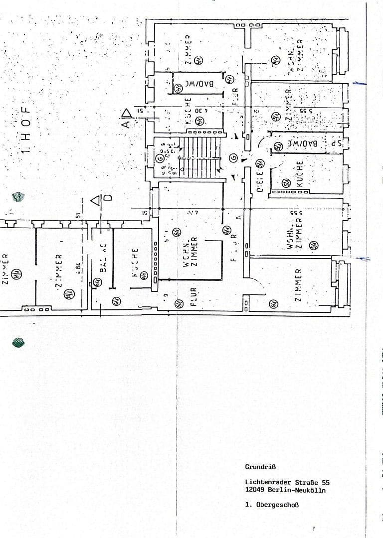 Predaj bytu 2-izbový 55 m², Lichtenrader Str. 55, Berlin, Berlín Predaj bytu 2-izbový 55 m², Lichtenrader Str. 55, Berlin, Berlín