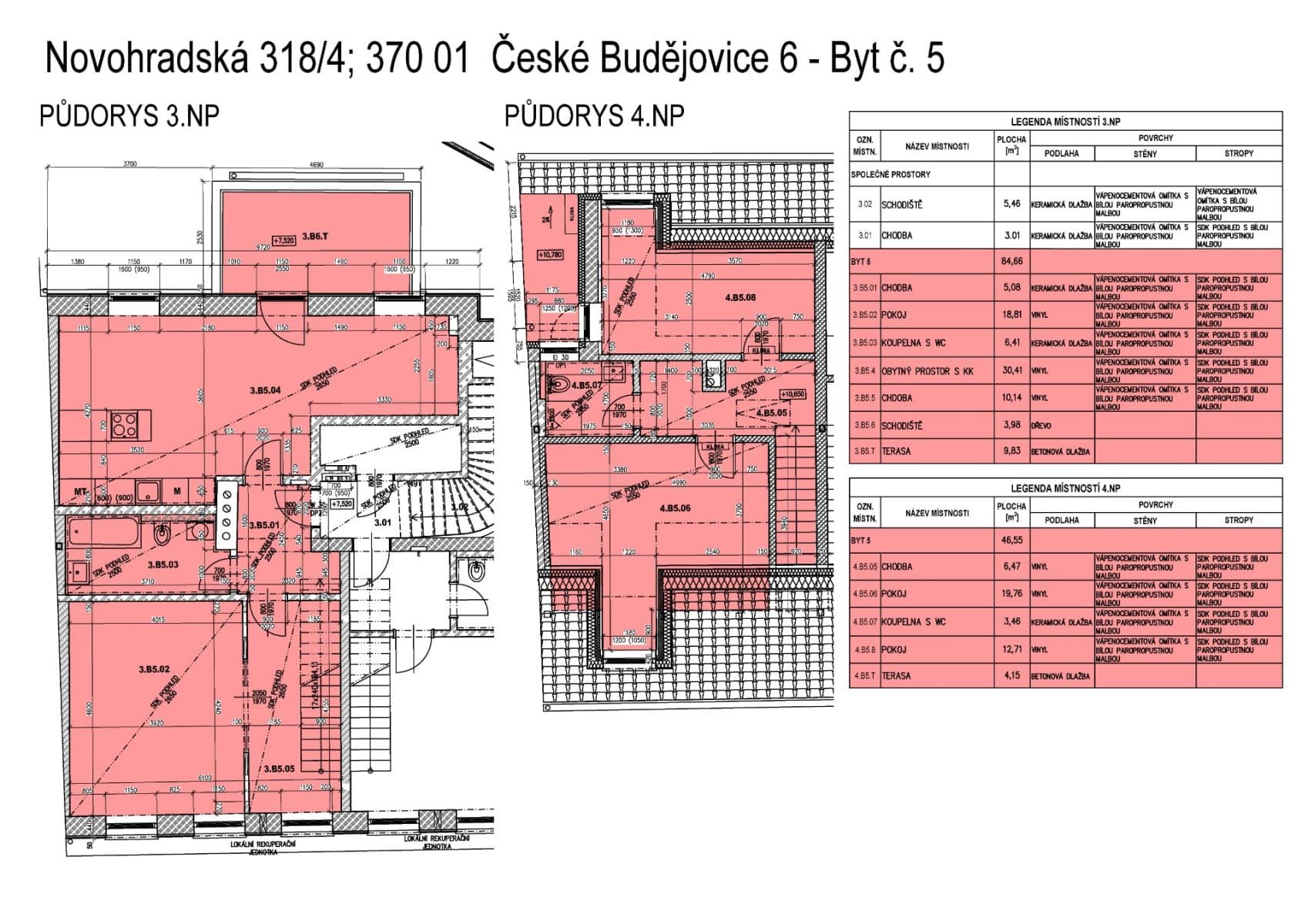 Prenájom bytu 4-izbový 130 m², Novohradská, České Budějovice, Jihočeský kraj Prenájom bytu 4-izbový 130 m², Novohradská, České Budějovice, Jihočeský kraj