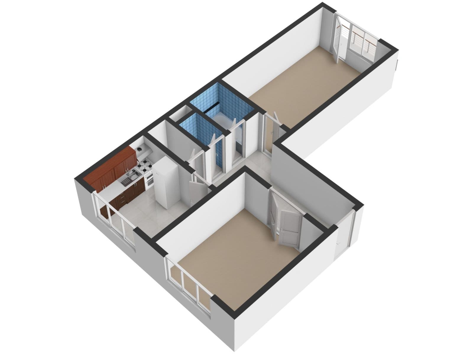 Prenájom bytu 2-izbový 56 m², Poříčí, Brno, Jihomoravský kraj Prenájom bytu 2-izbový 56 m², Poříčí, Brno, Jihomoravský kraj
