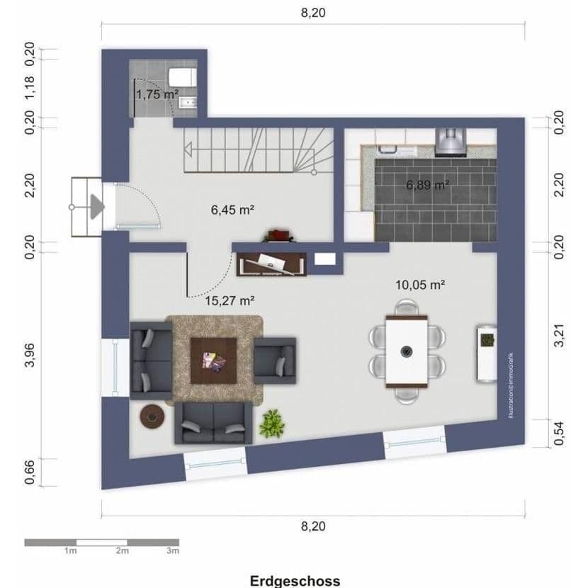 Predaj domu 108 m², pozemek 104 m², Mannheim, Bádensko-Wurttembersko Predaj domu 108 m², pozemek 104 m², Mannheim, Bádensko-Wurttembersko