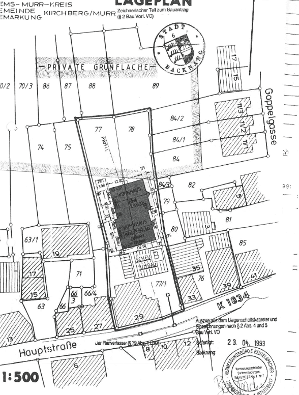 Predaj bytu 2-izbový 74 m², Haupstraße 31/1, Kirchberg an der Murr, Bádensko-Wurttembersko Predaj bytu 2-izbový 74 m², Haupstraße 31/1, Kirchberg an der Murr, Bádensko-Wurttembersko