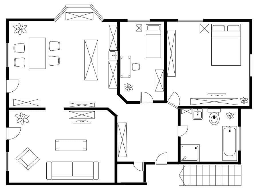 Predaj bytu 3-izbový 111 m², Waldbüttelbrunn, Bavorsko Predaj bytu 3-izbový 111 m², Waldbüttelbrunn, Bavorsko