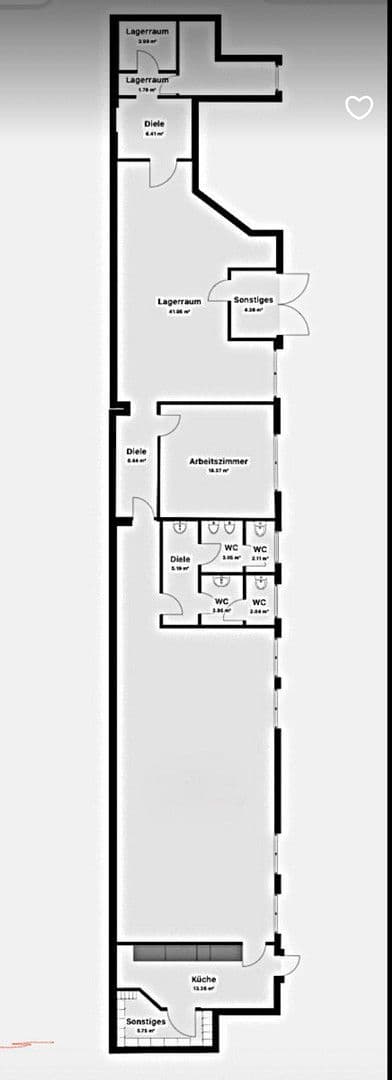 Prenájom kancelárie 196 m², Berliner Straße 191, Halle (Saale), Sasko-Anhaltsko Prenájom kancelárie 196 m², Berliner Straße 191, Halle (Saale), Sasko-Anhaltsko