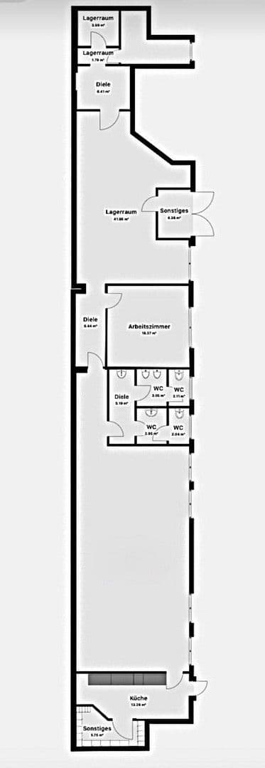 Prenájom kancelárie 196 m², Berliner Straße 191, Halle (Saale), Sasko-Anhaltsko Prenájom kancelárie 196 m², Berliner Straße 191, Halle (Saale), Sasko-Anhaltsko