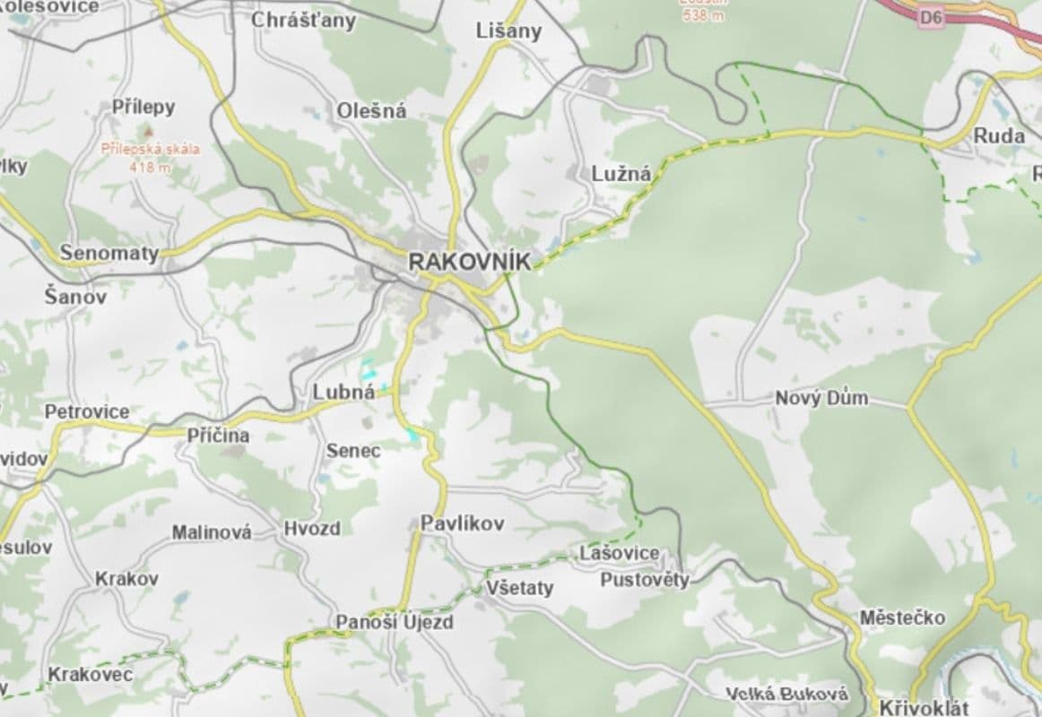 Predaj pozemku 45.062 m², Lubná, Středočeský kraj Predaj pozemku 45.062 m², Lubná, Středočeský kraj