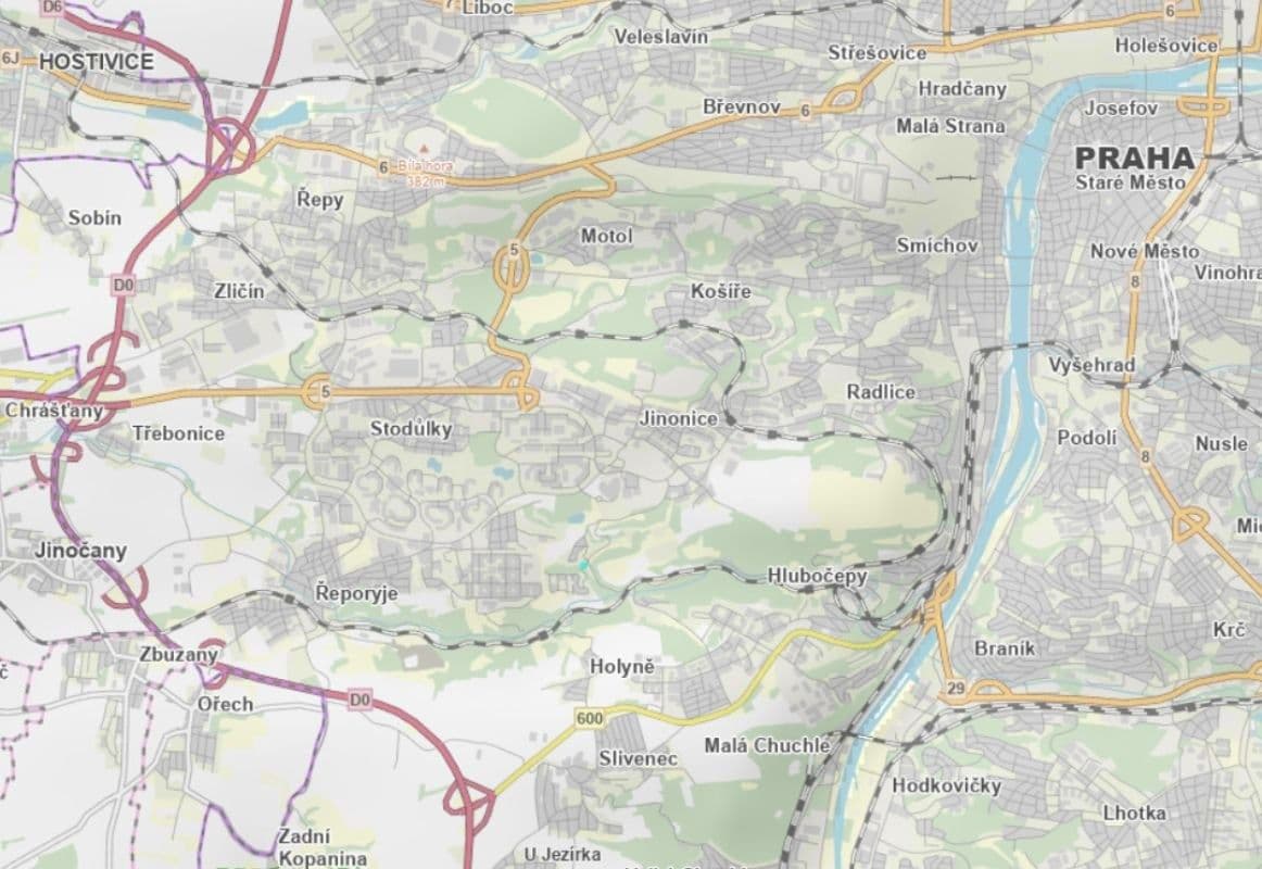 Predaj pozemku 2.383 m², Praha, Praha Predaj pozemku 2.383 m², Praha, Praha