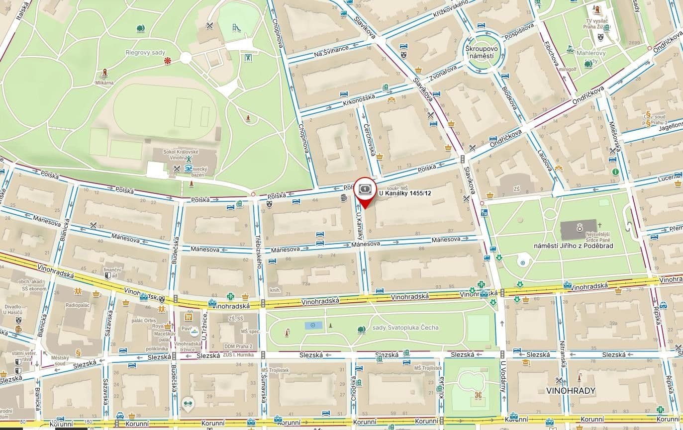 Prenájom bytu 3-izbový 72 m², U Kanálky, Praha, Praha Prenájom bytu 3-izbový 72 m², U Kanálky, Praha, Praha