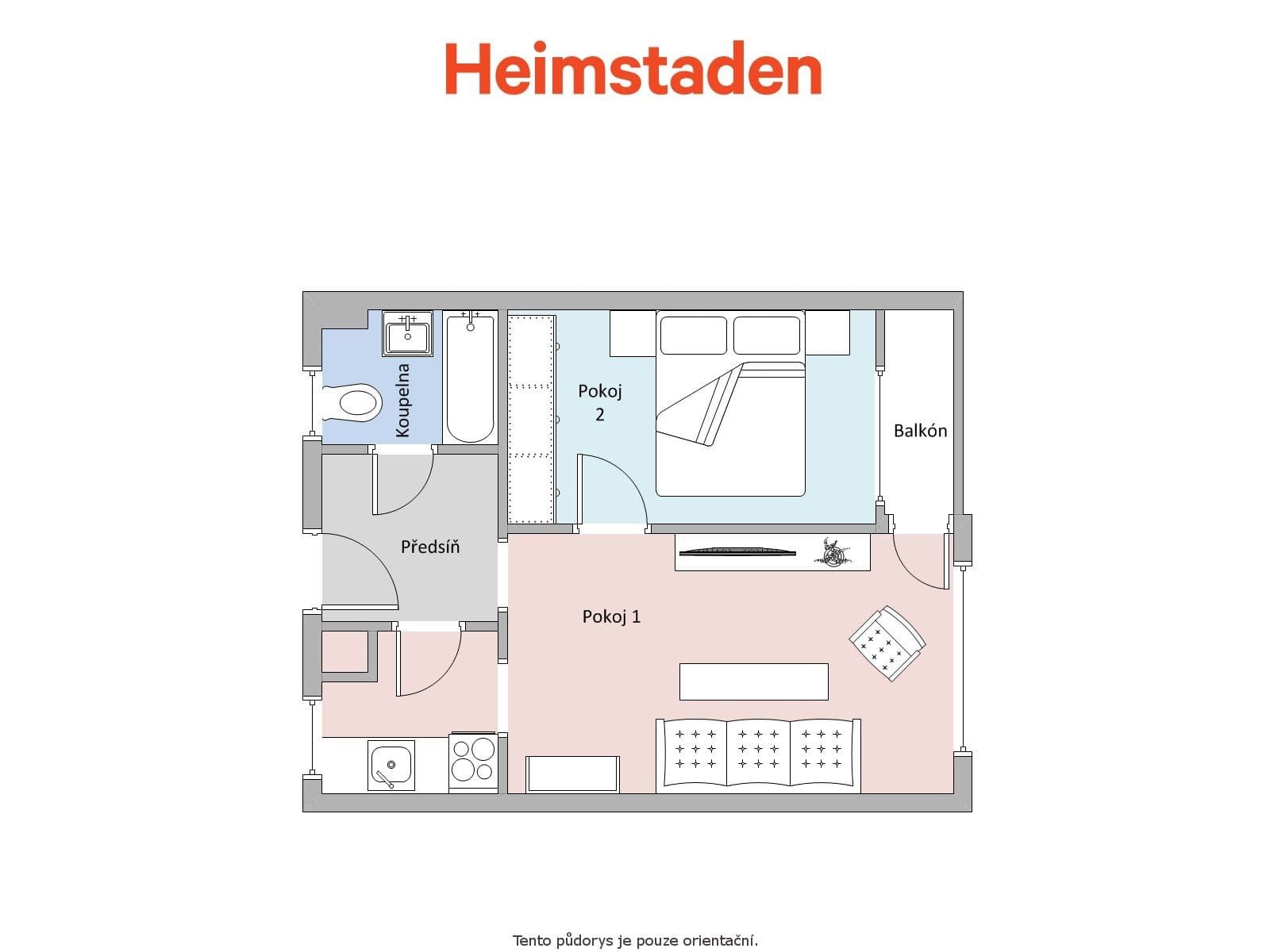 Prenájom bytu 2-izbový 46 m², Lesní, Orlová, Moravskoslezský kraj Prenájom bytu 2-izbový 46 m², Lesní, Orlová, Moravskoslezský kraj