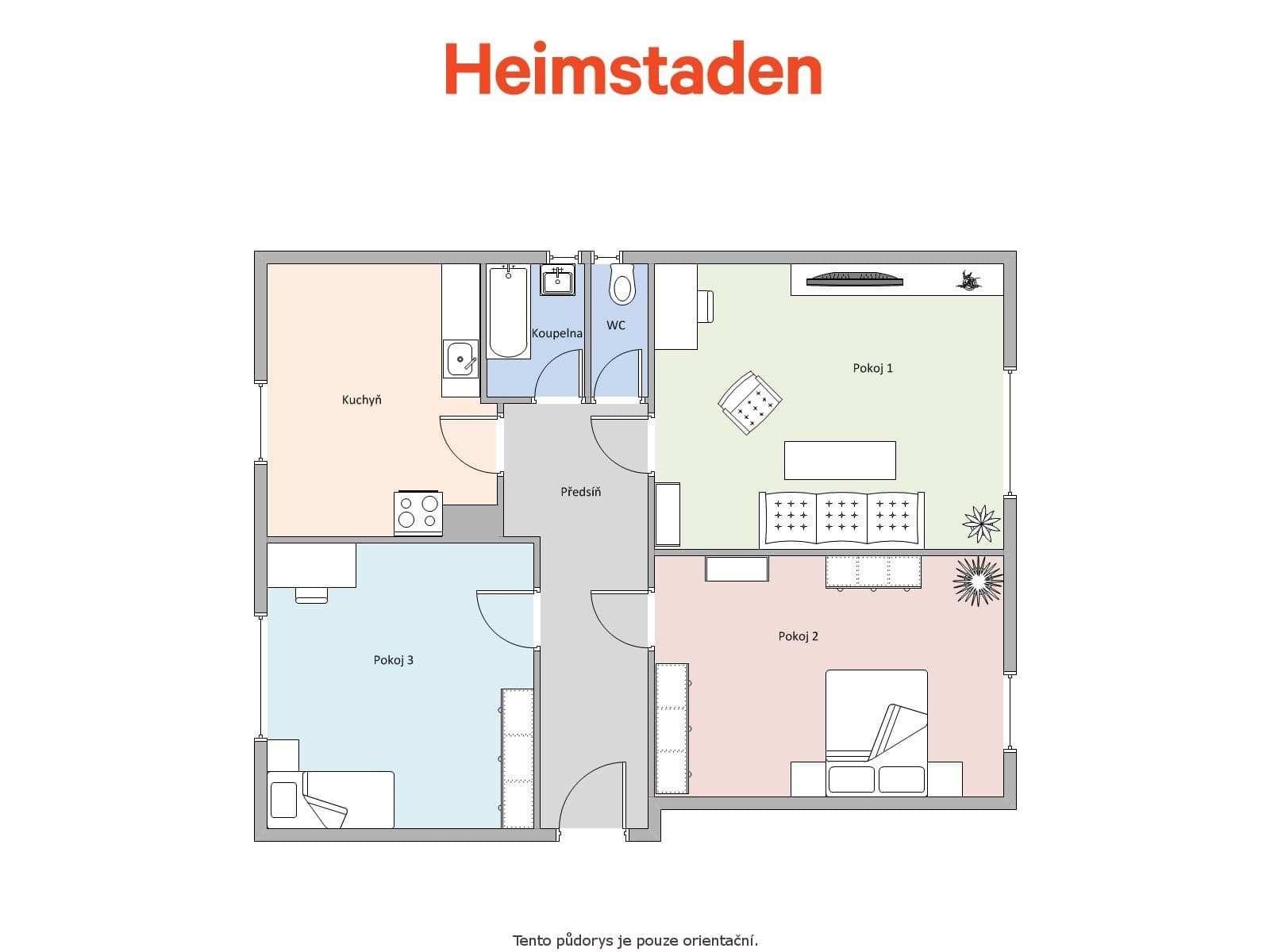 Prenájom bytu 3-izbový 70 m², Hornická, Orlová, Moravskoslezský kraj Prenájom bytu 3-izbový 70 m², Hornická, Orlová, Moravskoslezský kraj