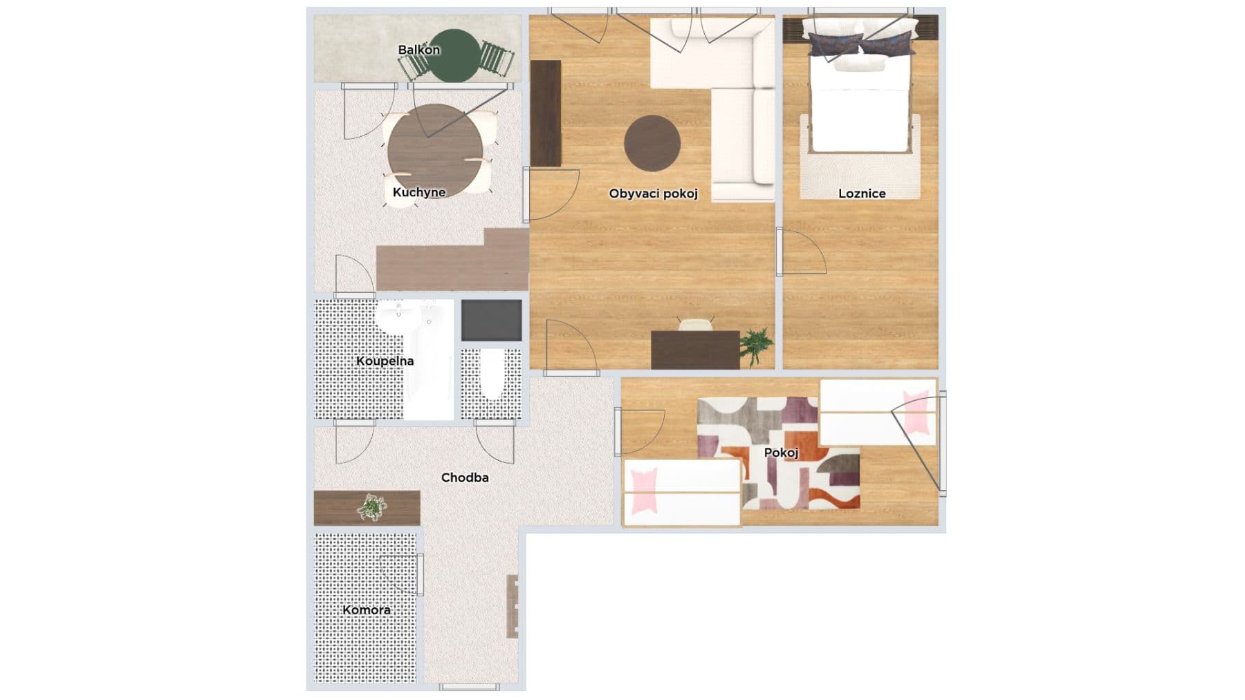 Predaj bytu 3-izbový 64 m², Křenická, Praha, Praha Predaj bytu 3-izbový 64 m², Křenická, Praha, Praha