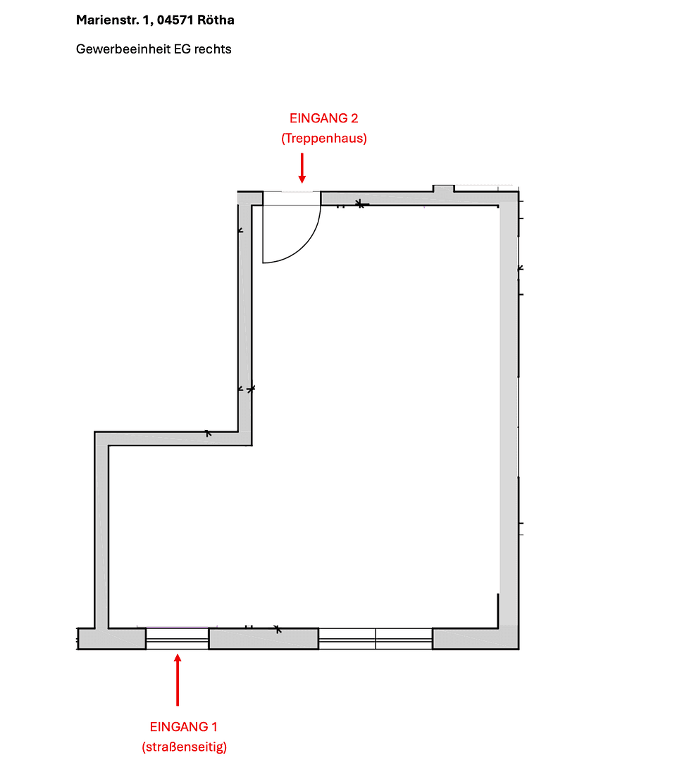 Prenájom kancelárie 40 m², Marienstr. 1, Rötha, Sasko Prenájom kancelárie 40 m², Marienstr. 1, Rötha, Sasko
