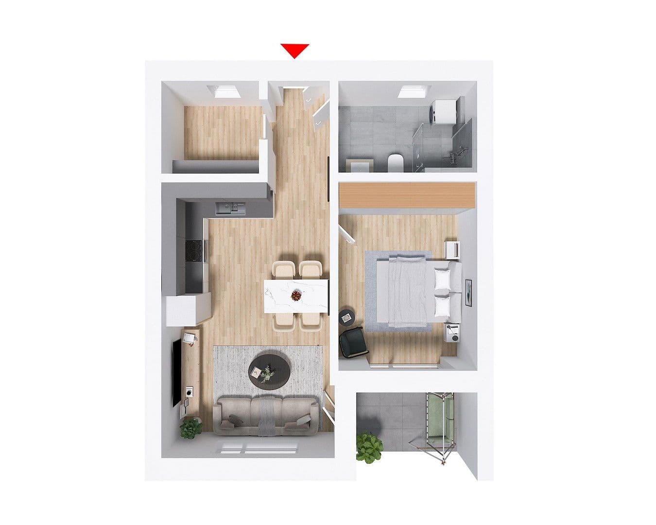 Predaj bytu 3-izbový 72 m², Auerbach, Bavorsko Predaj bytu 3-izbový 72 m², Auerbach, Bavorsko