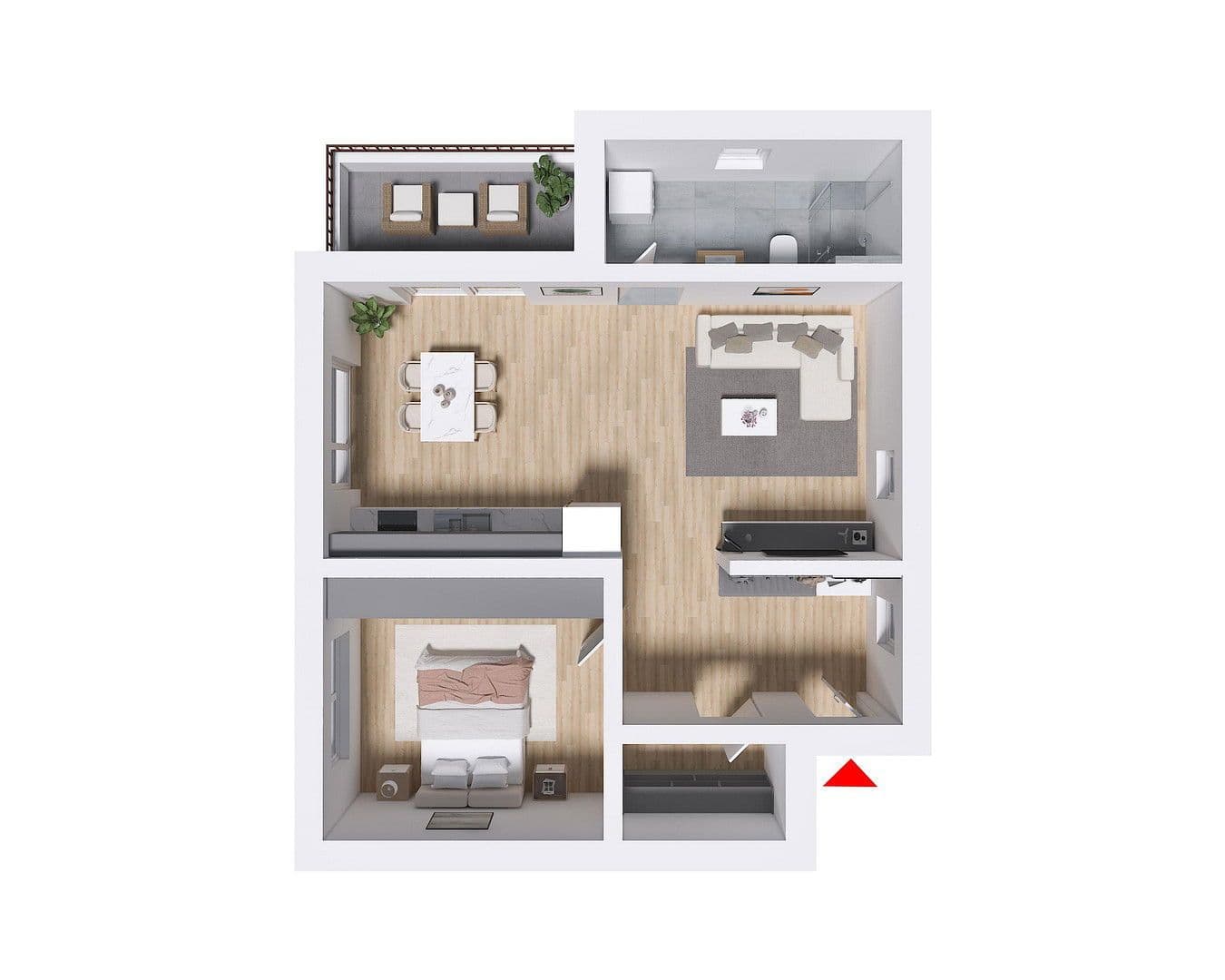 Predaj bytu 3-izbový 72 m², Auerbach, Bavorsko Predaj bytu 3-izbový 72 m², Auerbach, Bavorsko