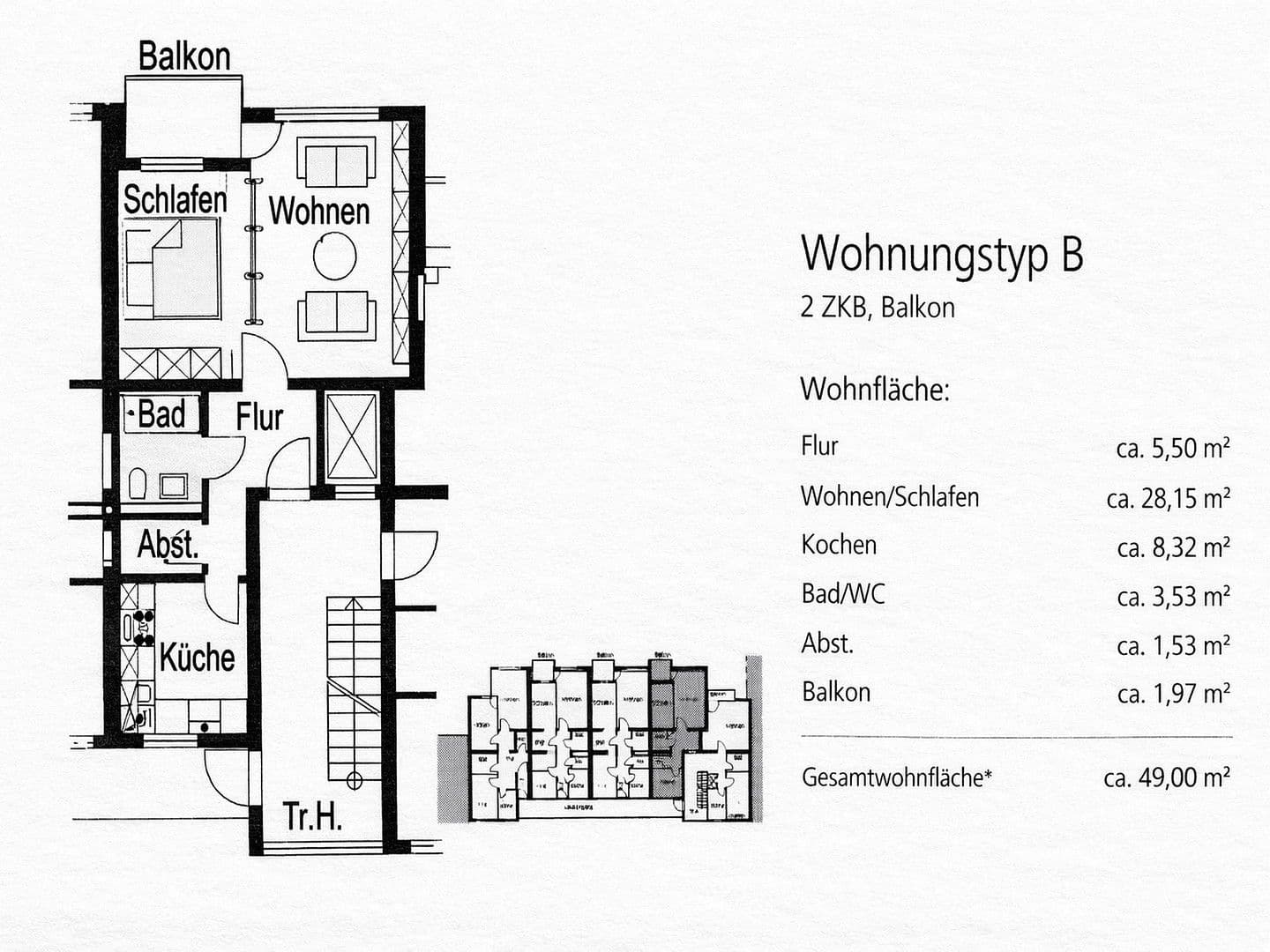 Prenájom bytu 2-izbový 49 m², Mannheim, Bádensko-Wurttembersko Prenájom bytu 2-izbový 49 m², Mannheim, Bádensko-Wurttembersko